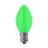 C7 Led Filament Bulb Green Glass in 120V E12