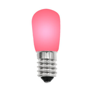 B19 Led Filament Bulb Opaque Glass Pink in AC 14V E14
