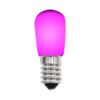 B19 Bulb Opaque Glass Purple in AC 14V E14