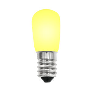 B19 Led Replacement Bulbs for indoor and outdoor uses. Fits for E14 base socket,Compatible with most B19 string lights. E14 screw base LED opaque yellow bulb,25lm, It is perfect to replace B19 3W,5W and 7W traditional incandescent bulb. Eco-friendly and 90% energy saving .