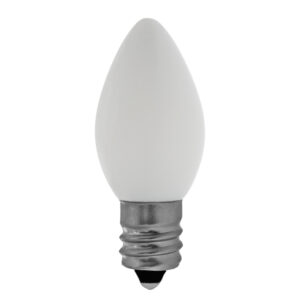 C7 Led Bulb Opaque Warm White in 120V E12