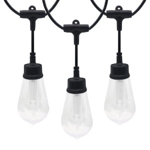 Commercial grade ST48 RGBW LED string lights 30ft waterproof for outdoor wholesale